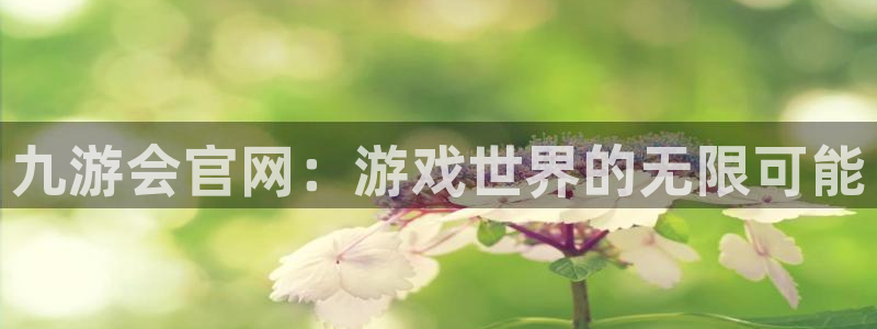 苹果版极悦平台下载安装：九游会官网：游戏世界的无限可能