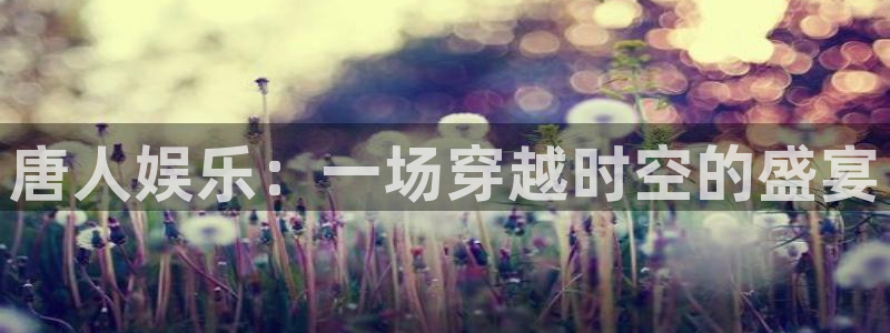 极悦平台平台注册：唐人娱乐：一场穿越时空的盛宴