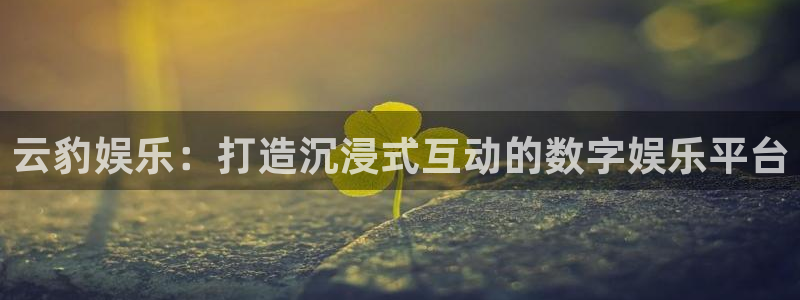 极悦平台是什么平台：云豹娱乐：打造沉浸式互动的数字娱乐平台